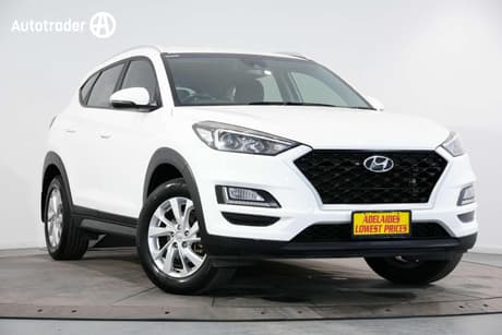 White 2019 Hyundai Tucson Wagon Active (2Wd)