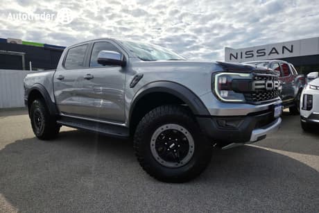 Silver 2023 Ford Ranger Double Cab Pick Up Raptor 3.0 (4X4)