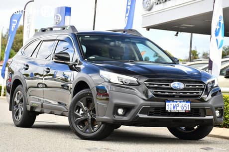 Black 2021 Subaru Outback Wagon Awd Sport