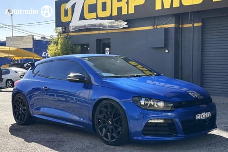 Blue 2012 Volkswagen Scirocco Coupe R