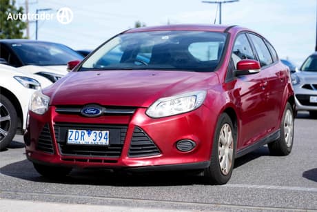 Red 2012 Ford Focus Hatchback Ambiente