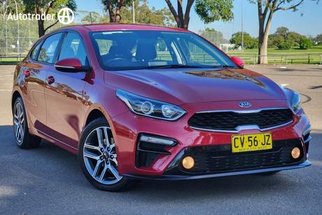 Red 2019 Kia Cerato Hatchback Sport Nav