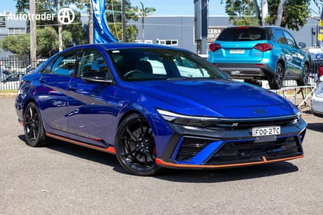 Blue 2025 Hyundai I30 Sedan N Premium