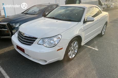 White 2010 Chrysler Sebring Cabriolet Cabrio Limited