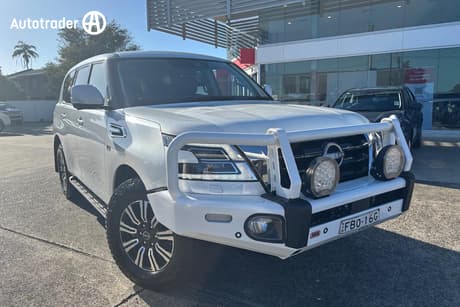 White 2023 Nissan Patrol Wagon Ti (4X4)