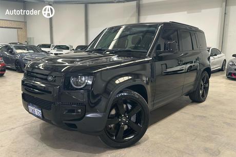 Black 2023 Land Rover Defender Wagon 110 D300 Se (220Kw)