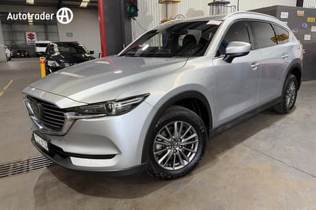 Silver 2018 Mazda CX-8 Wagon Sport (Awd)