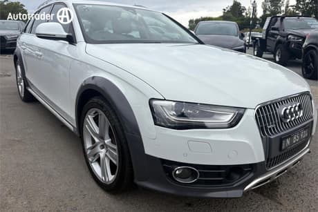 White 2015 Audi A4 Wagon Allroad Quattro Le