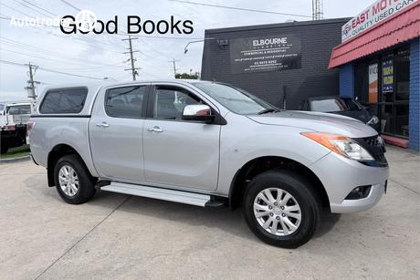 Silver 2015 Mazda BT-50 Dual Cab Utility Xtr (4X4)