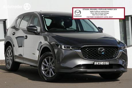 Grey 2022 Mazda CX-5 Wagon Maxx Sport (Fwd)