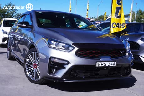Grey 2021 Kia Cerato Sedan Gt