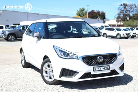 White 2024 MG MG3 Hatchback Excite (With Navigation)