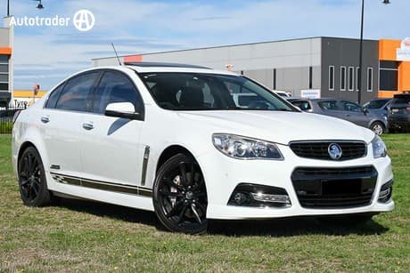 White 2014 Holden Commodore Sedan Ss-V Redline