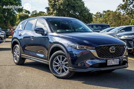 Blue 2023 Mazda CX-5 Wagon G25 Maxx Sport (Fwd)