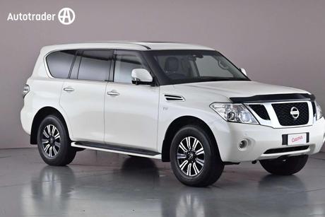 White 2017 Nissan Patrol Wagon Ti (4X4)