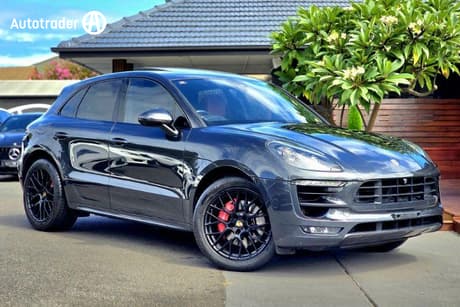 Grey 2018 Porsche Macan Wagon Gts