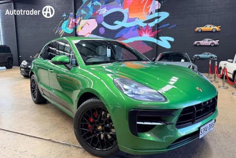 Green 2021 Porsche Macan Wagon Gts