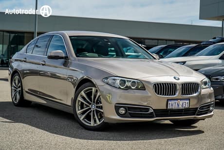 Silver 2015 BMW 520I Sedan Luxury Line