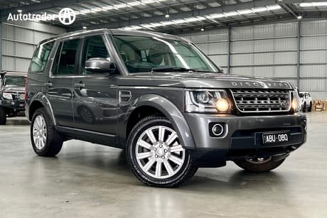 Grey 2014 Land Rover Discovery 4 Wagon 3.0 Tdv6