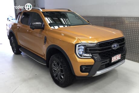 Yellow 2023 Ford Ranger Double Cab Pick Up Wildtrak 2.0 (4X4)