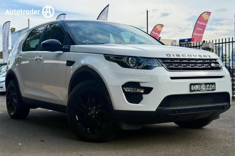 White 2016 Land Rover Discovery Sport Wagon Si4 Se