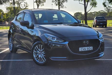 Black 2021 Mazda 2 Hatchback G15 Gt