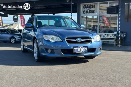 Blue 2008 Subaru Liberty Sedan 2.5I