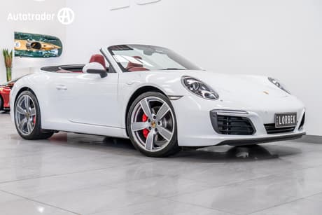 White 2017 Porsche 911 Cabriolet Carrera S