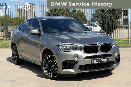 Grey 2018 BMW X6 Coupe M F86 MY18