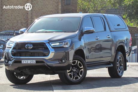 Grey 2023 Toyota Hilux Double Cab Pick Up Sr5 (4X4)