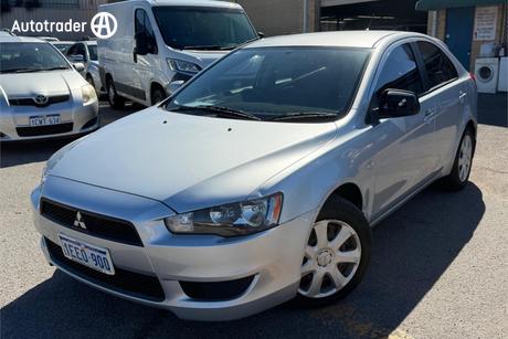 Silver 2013 Mitsubishi Lancer Hatchback Es Sportback