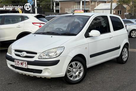 White 2007 Hyundai Getz Hatchback S