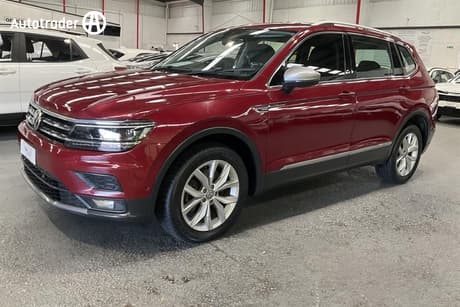 Red 2019 Volkswagen Tiguan Wagon Allspace 132 Tsi Comfortline
