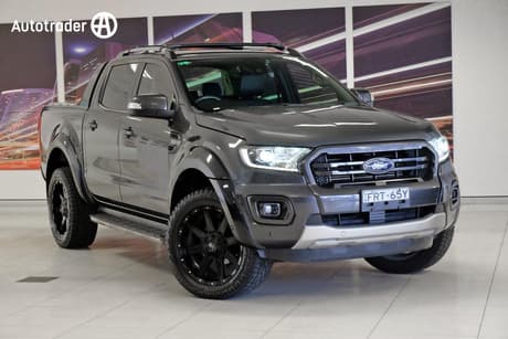 Grey 2021 Ford Ranger Double Cab Pick Up Wildtrak 3.2 (4X4)