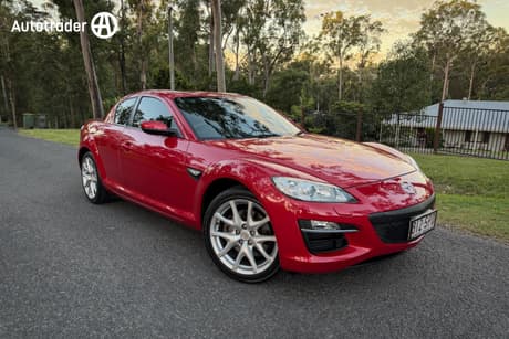 Red 2008 Mazda RX-8 Coupe LUXURY MY09