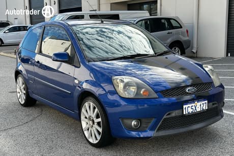 Blue 2007 Ford Fiesta Hatchback Xr4