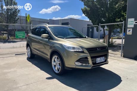Green 2013 Ford Kuga Wagon Titanium (Awd)