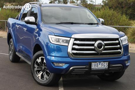 Blue 2021 GWM UTE Dual Cab Utility Cannon-X (4X4)