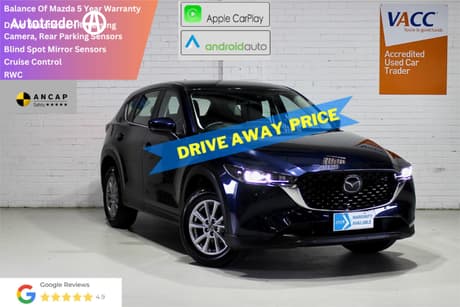 Blue 2024 Mazda CX-5 Wagon G25 Maxx Sport (Fwd)