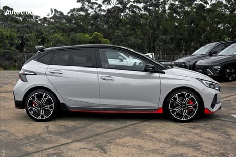 Grey 2025 Hyundai I20 Hatchback N Ttr