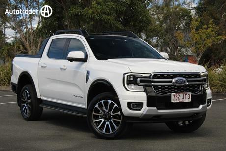 White 2024 Ford Ranger Double Cab Pick Up Platinum 3.0 (4X4)