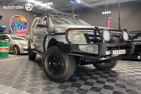 Silver 2013 Ford Ranger Dual Cab Utility Xlt 3.2 (4X4)