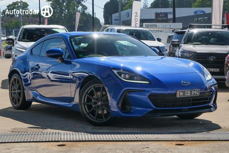 Blue 2022 Subaru BRZ Coupe S