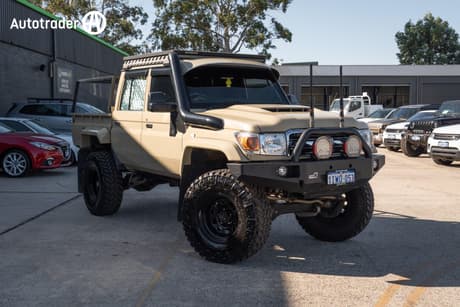 Beige 2022 Toyota Landcruiser Double Cab Chassis Gxl