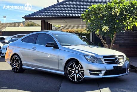 Silver 2014 Mercedes-Benz C250 Coupe Edition C