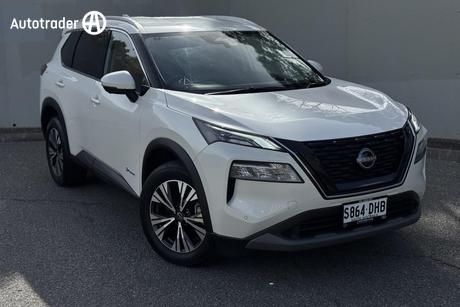 White 2025 Nissan X-Trail Wagon St-L (4Wd) E-Power (Hybrid)