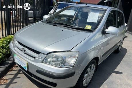 Silver 2004 Hyundai Getz Hatchback Gl