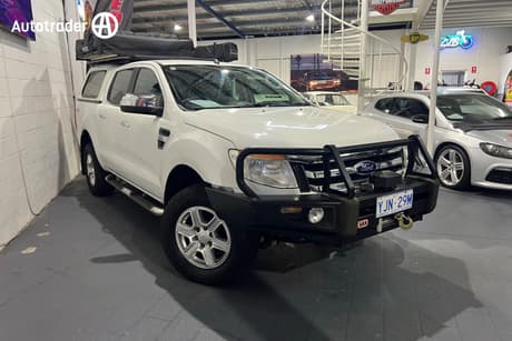 White 2013 Ford Ranger Dual Cab Utility Xl 3.2 (4X4)