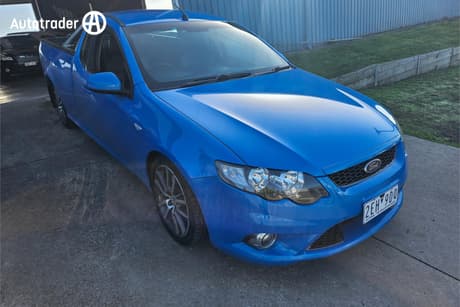 Blue 2011 Ford Falcon Ute Ute Tray XR6 LIMITED EDITION R