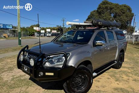 Beige 2017 Isuzu D-MAX Crew Cab Utility Ls-Terrain Hi-Ride (4X4)